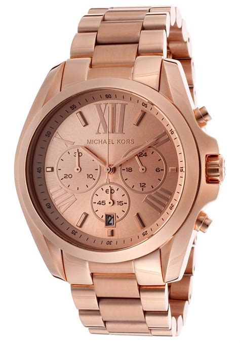 relogio michael kors feminino rose|relógio feminino de pulso.